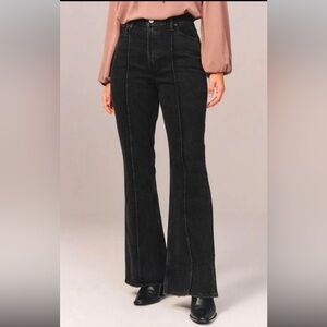 Abercrombie & Fitch High Waisted Curve Love Vintage Flare Jeans 24S